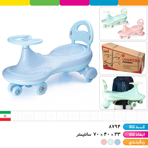سه چرخه لوپ کار ساده