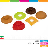 همبرگر ۶ تکه